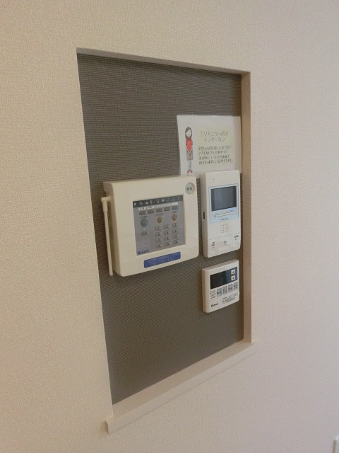 セキュリティ　モニターホンとホームセキュリティ完備。