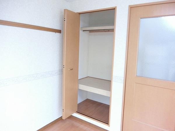 収納　クローゼット！