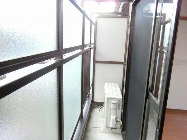 バルコニー　日当たり良好！