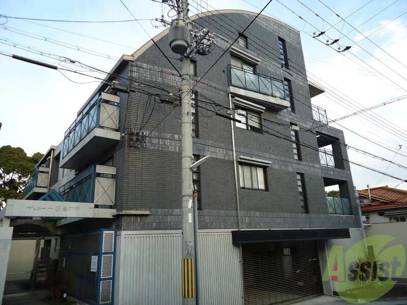建物外観　灘区山田町「サンコート阪急六甲」