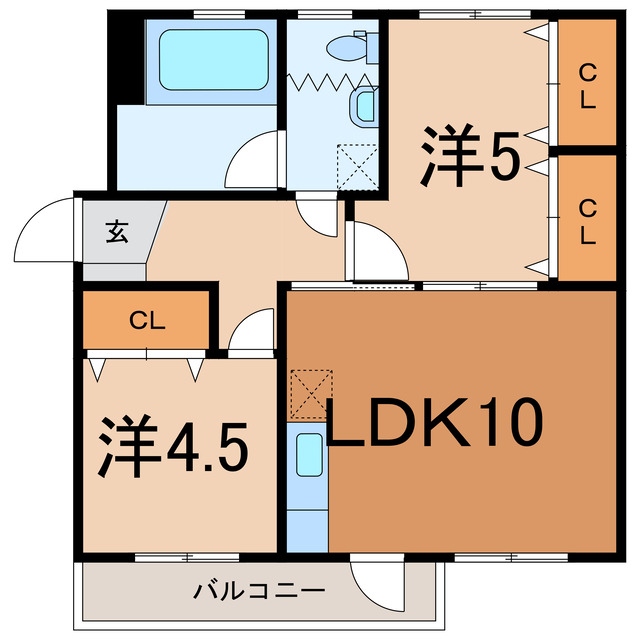 マルソ敷戸の間取り