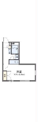 レオパレスワカスギの間取り