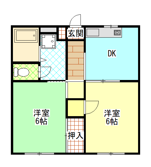 エルディム松並木の間取り