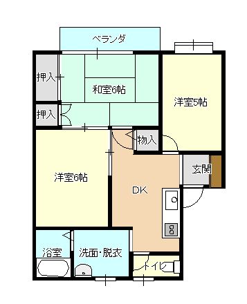 ロイヤルハイツの間取り