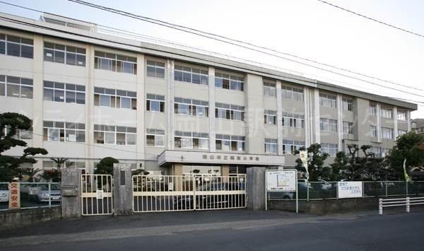 【岡山市北区青江のマンションの小学校】