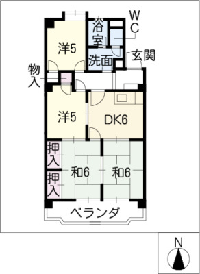 サンファミリア長久手IIの間取り