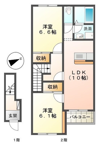 エルシャトー　IIIの間取り