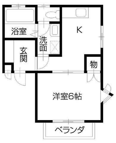 フレンドリー藍住の間取り