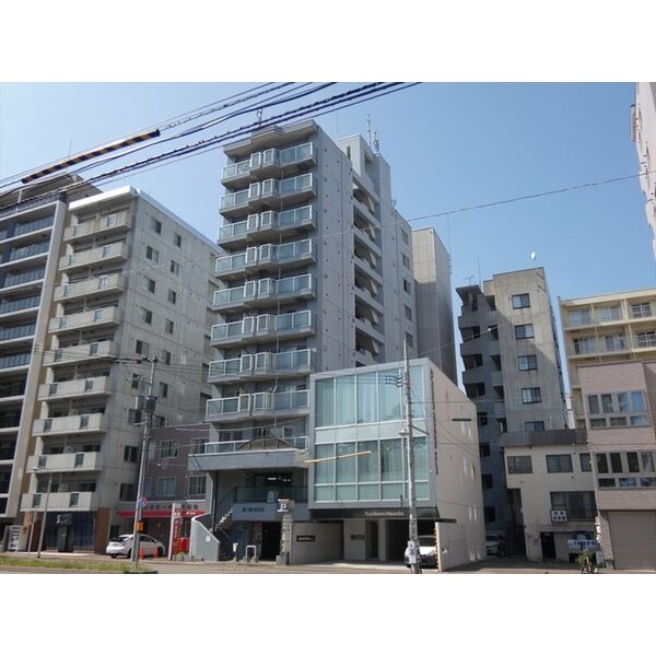 北海道札幌市中央区南一条西１８（マンション）の賃貸物件の外観