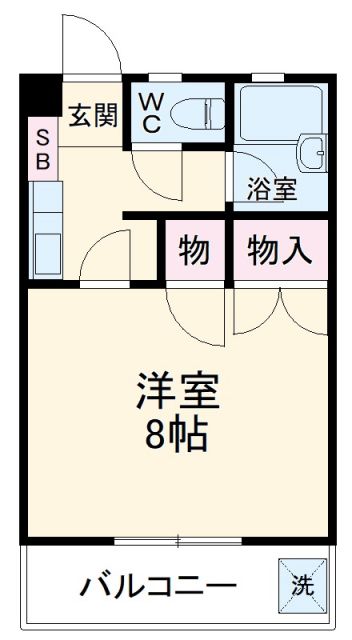 サンハイツ藤巻２の間取り