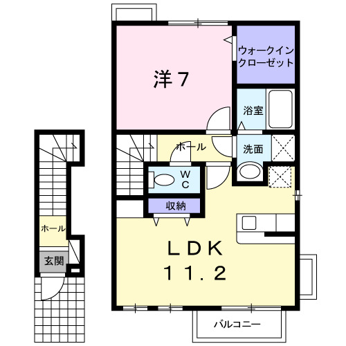 ニューフラワーY・Kの間取り