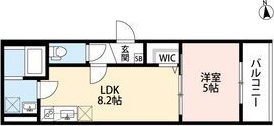 尼崎市立花町のアパートの間取り