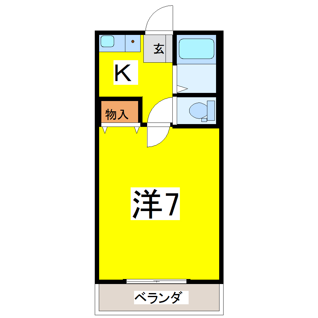 カーサヴェルデの間取り