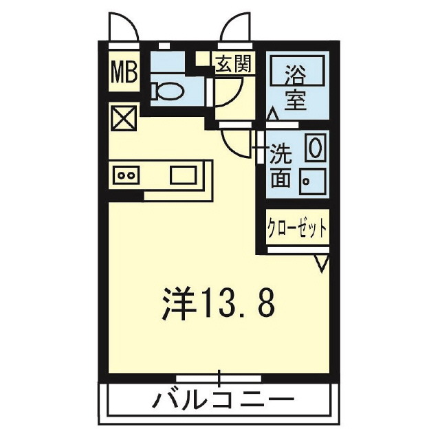 スライブ六番館 B棟_間取り_0