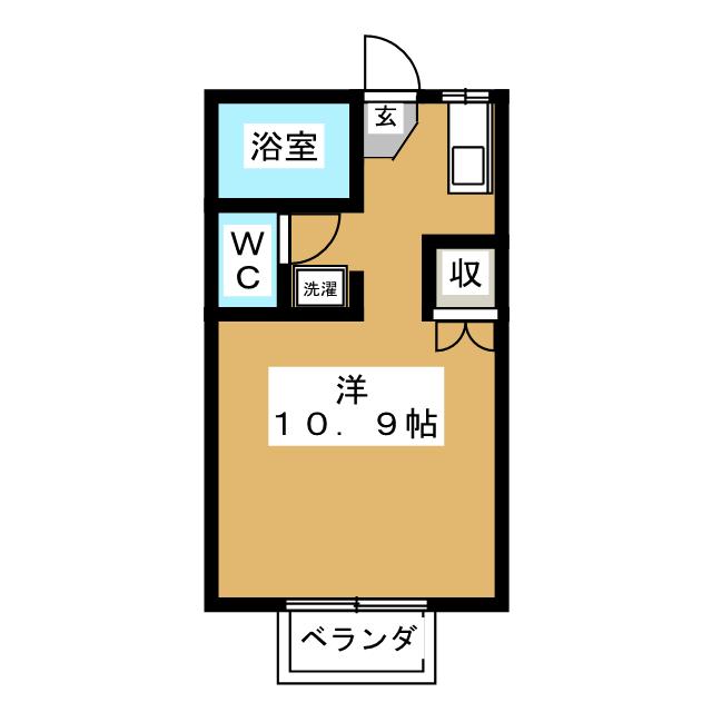 グランデュールパビヨン　Ａの間取り