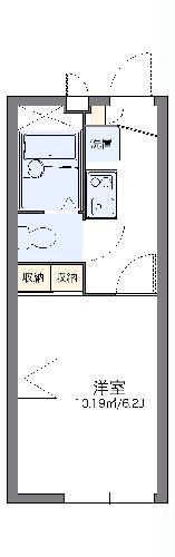 レオパレス橘の間取り