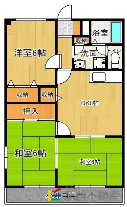 ペルソネ　参番館の間取り