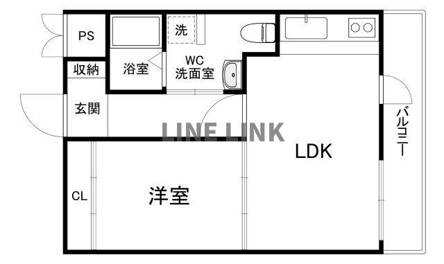 サンハイツの間取り