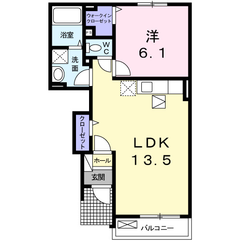 サザンコートの間取り