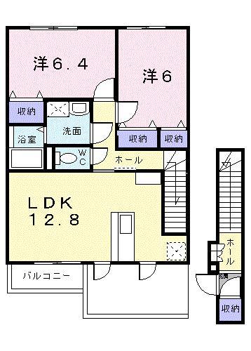 プリムラの間取り