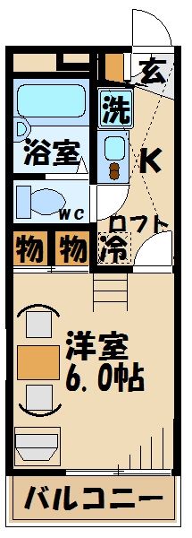 【レオパレス諏訪の間取り】