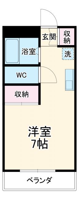 本巣郡北方町加茂のマンションの間取り