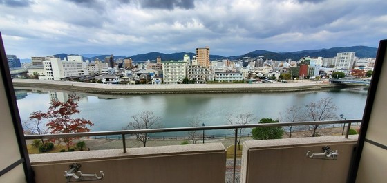 【広島市中区舟入中町のマンションの眺望】