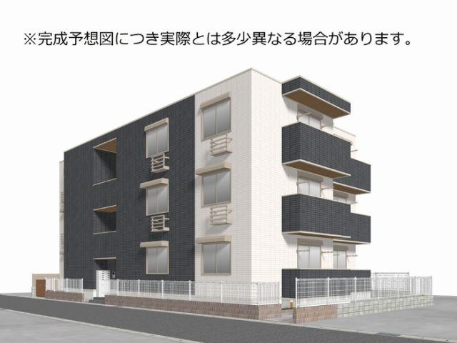 【相模原市南区上鶴間本町のアパートの建物外観】