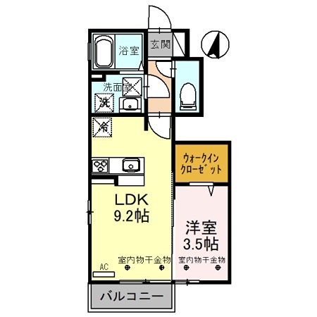 エルミタージュの間取り