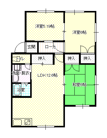 インペリアルミトの間取り