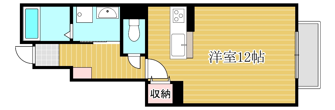 MTハイツ　2号館の間取り