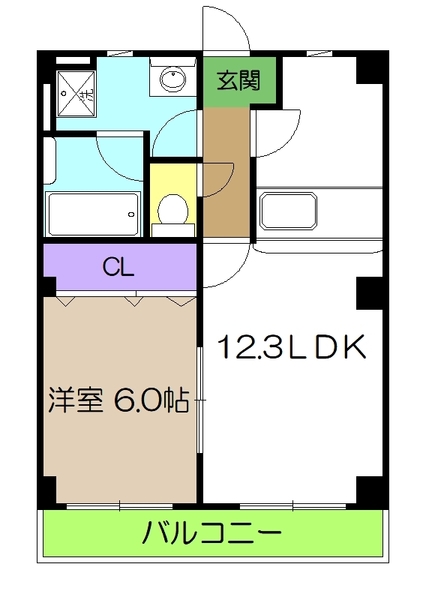 【ミールの間取り】