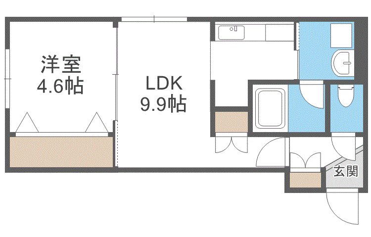 仮）ＡＬＰＨＡ学園前の間取り