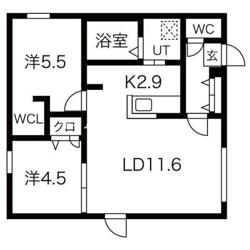 仮)SENNA北42東17MSの間取り