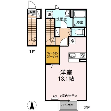 ヴィル・トランキル大森の間取り