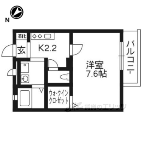 パールコートハナノキの間取り