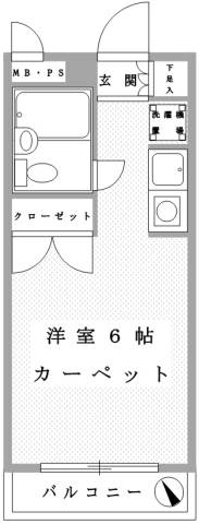 ライオンズマンション相武台前第5の間取り