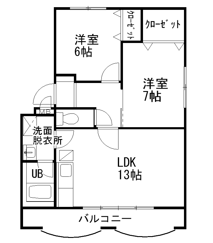 シャンペトルの間取り