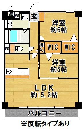 ロイヤル西山の間取り