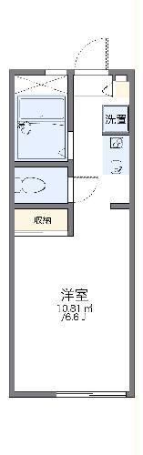 鎌倉市極楽寺のアパートの間取り