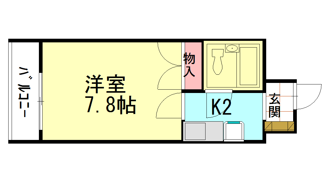 SUNZEUSビルの間取り