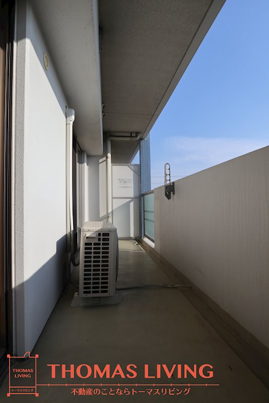 バルコニー　写真は別号室です。