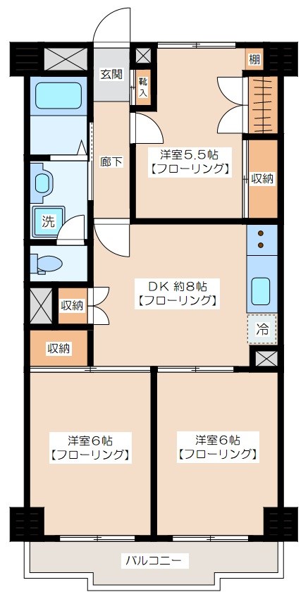 メゾン・セザール３２の間取り