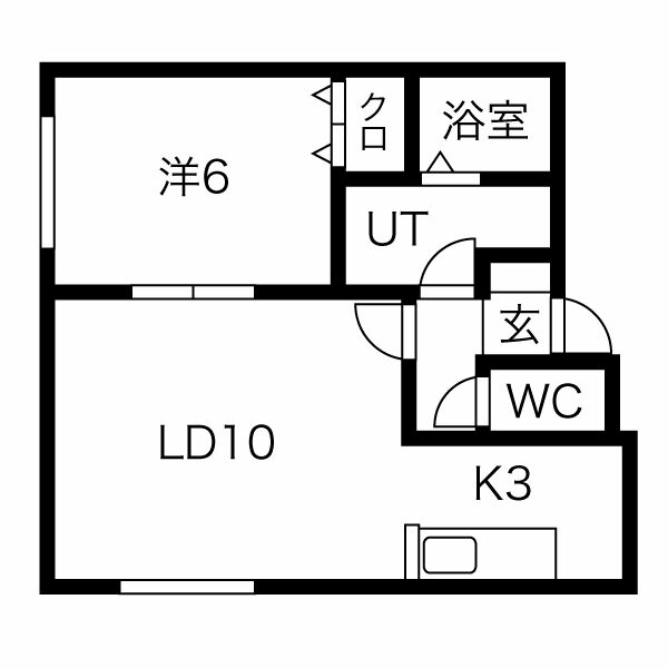 ミ・カラームN21の間取り