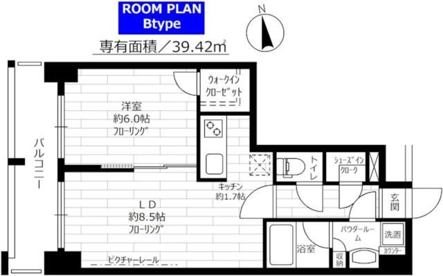 ステージファースト新御徒町の間取り