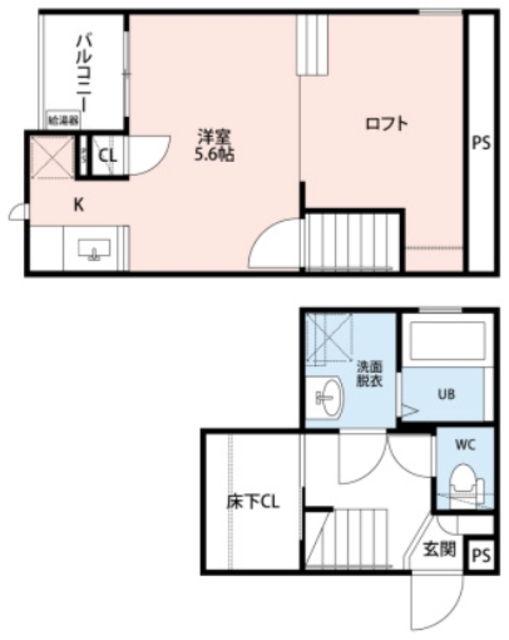 CB原市ジョイアの間取り