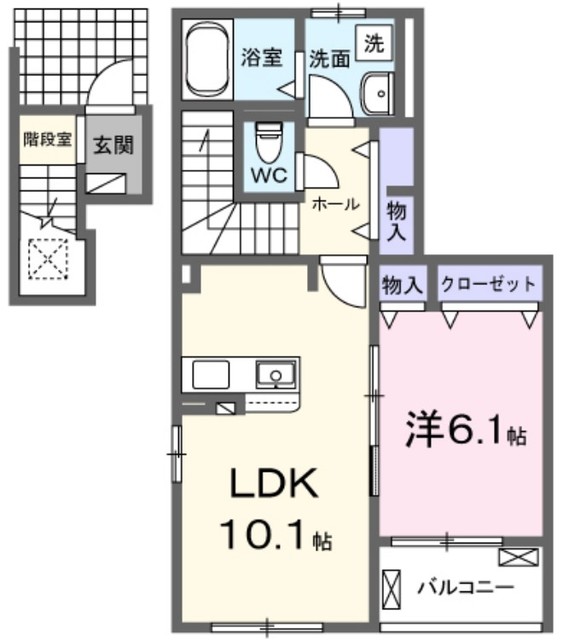 エクセルゲートIIIの間取り