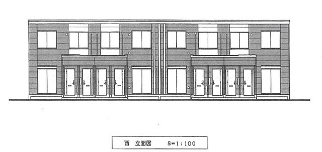 （仮）越谷市神明町2丁目新築アパートの建物外観