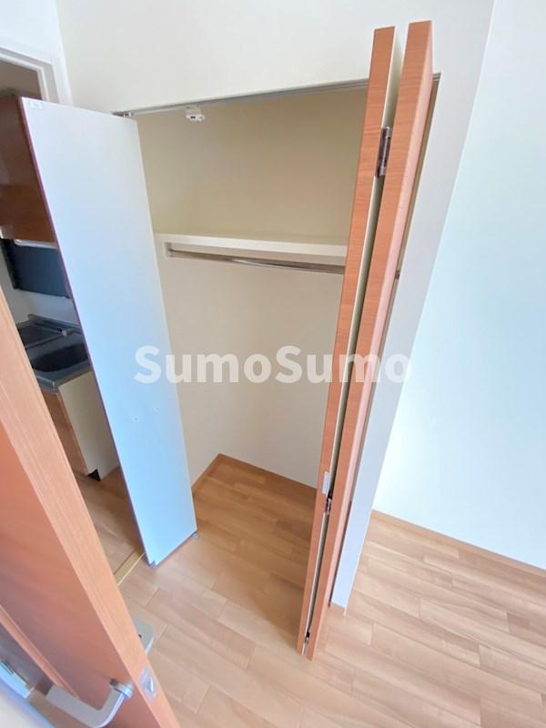 収納　大きなスペースがあり、収納には困りません