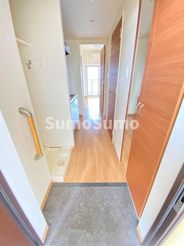 玄関　明るい玄関です